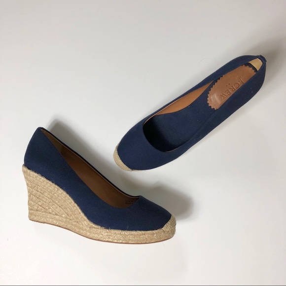 J. Crew Factory Shoes - NWOB! J Crew Factory Canvas Espadrille Wedges